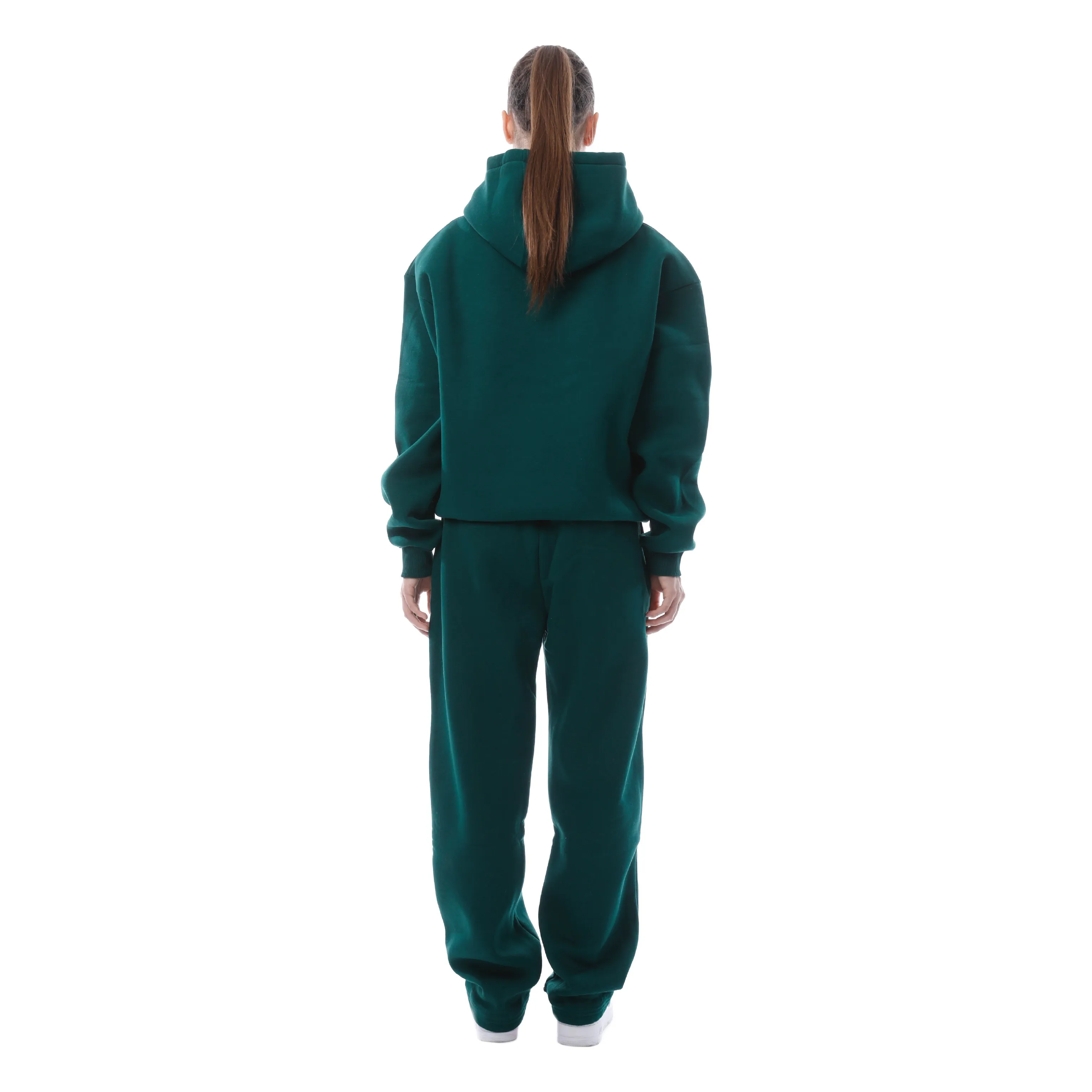 ZIP-UP DARK GREEN